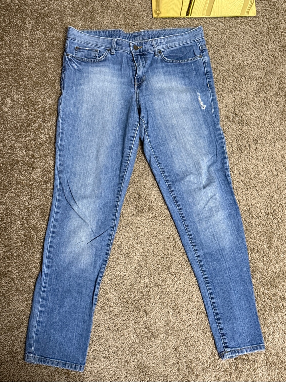 Calvin Klein Jeans Light Blue Skinny Stretch Denim